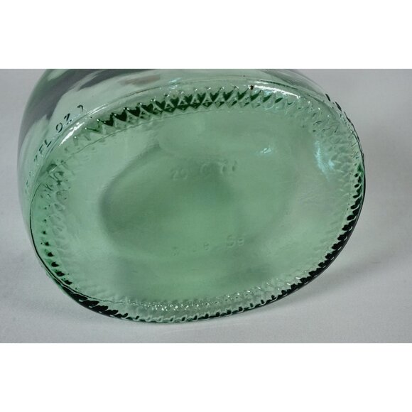 Paul Masson Aqua Green Glass Bottle Vintage Embossed Since 1852 - Picture 6 of 10